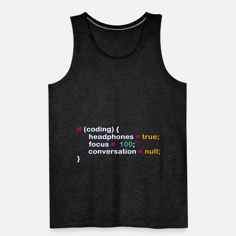 Programmeur humour code blague pour IExperten Débardeur bio Premium Homme