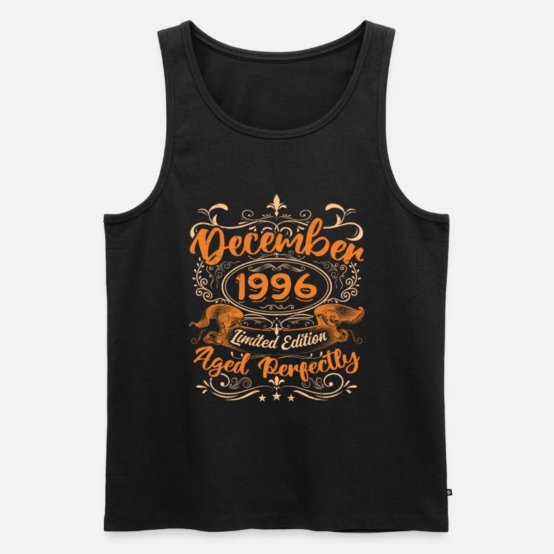 Dezember 1996 | Limitierte Auflage - Männer Premium Bio Tank Top - Schwarz