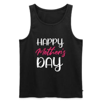 I've gone from mom to mom to be great - Men's Premium Organic Tank Top - black - Front - AI Model Male 178 light (178cm)