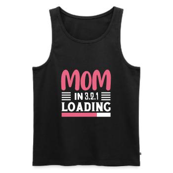 I went from mom to mom to be great - Men's Premium Organic Tank Top - black - Front - AI Model Male 178 light (178cm)