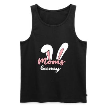 I went from mom to mom to be great - Men's Premium Organic Tank Top - black - Front - Michal (187cm)