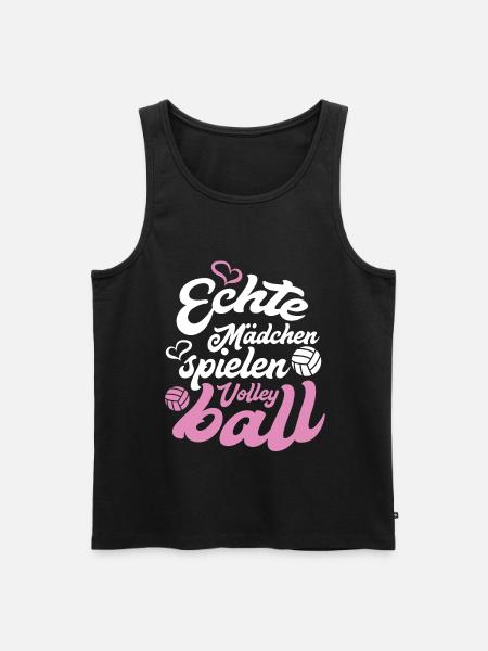 volleyball - Men's Premium Organic Tank Top - black