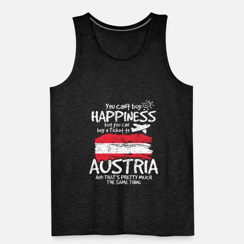 Austria Canottiera ecologica premium da uomo