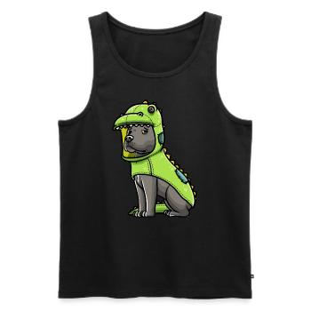 Staffordshire Bull Terrier Dog In - Men's Premium Organic Tank Top - black - Front - Michal (187cm)