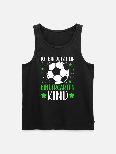 Kids Kindergarten Kid Rainbow Girl - Men's Premium Organic Tank Top - black