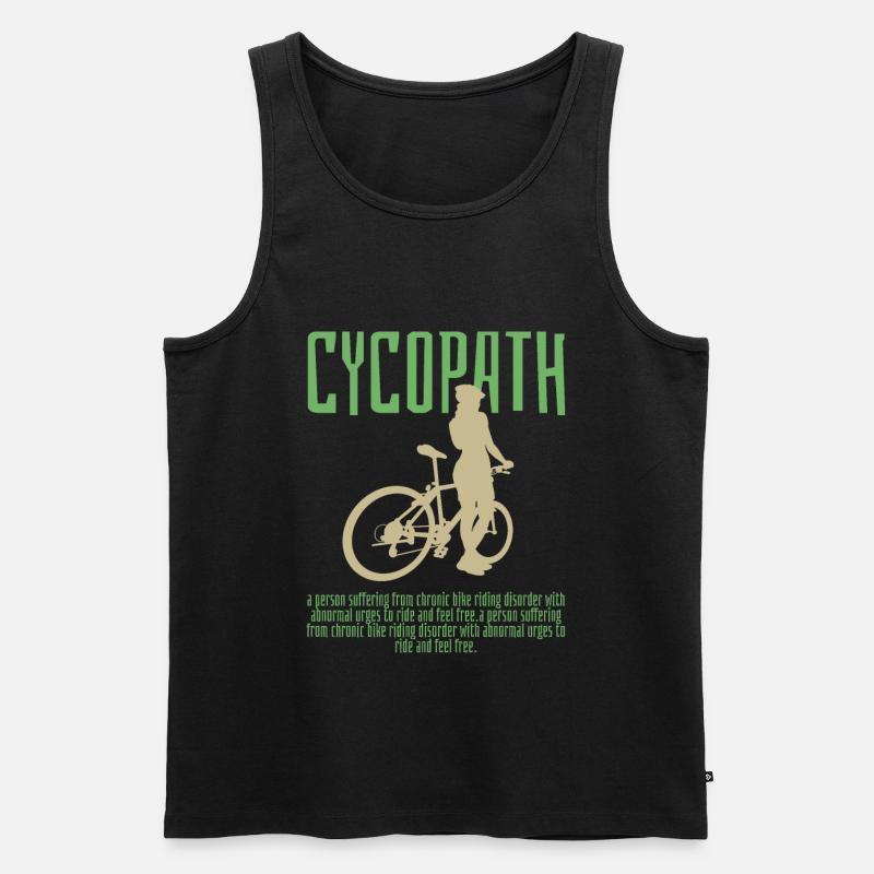 KYKOPATH - Männer Premium Bio Tank Top - Schwarz