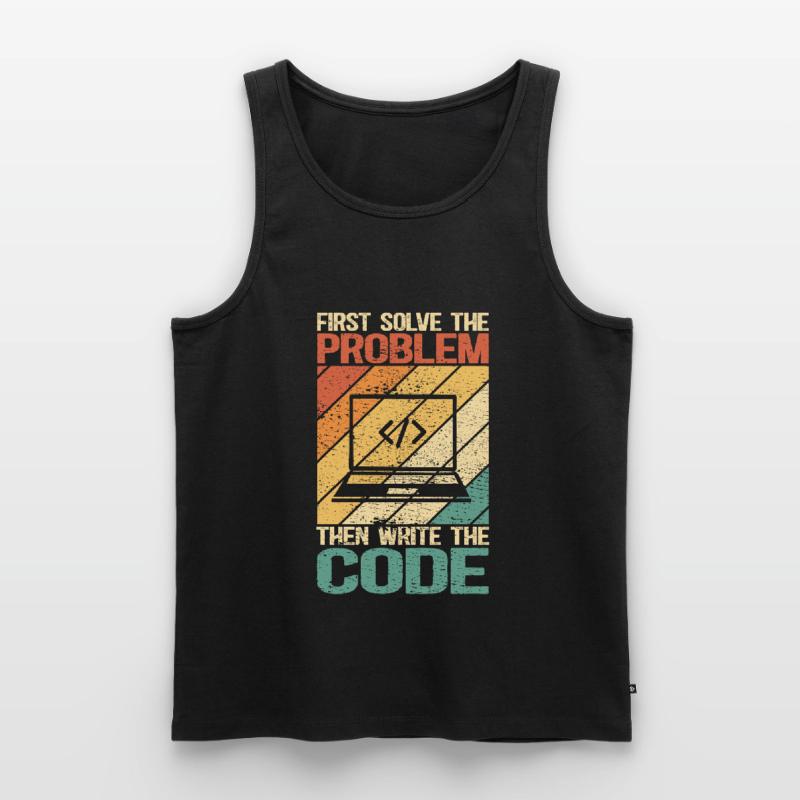 Programmierer Software-Entwickler | programmieren Männer Premium Bio Tank Top