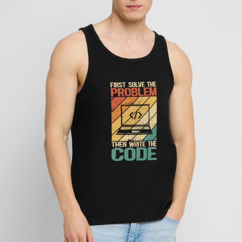 Programmierer Software-Entwickler | programmieren Männer Premium Bio Tank Top