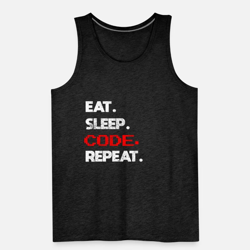 Coder programmer Men's Premium Organic Tank Top