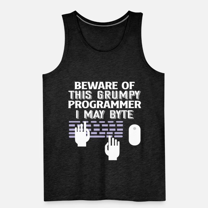 Programmers Coding Programming Programmierer Männer Premium Bio Tank Top