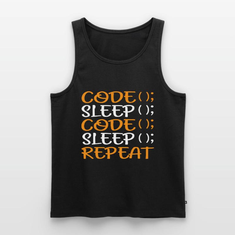 Programmeur Coding Admin Funny Gift Débardeur bio Premium Homme