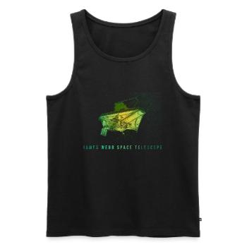 James Webb Weltraum Teleskop - Männer Premium Bio Tank Top - Schwarz - Vorne - AI Model Male 178 light (178cm)