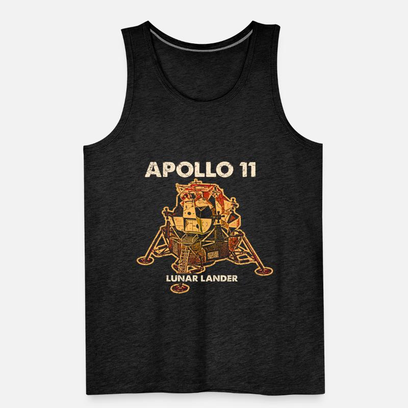 Modulo Lunare Apollo Canottiera ecologica premium da uomo
