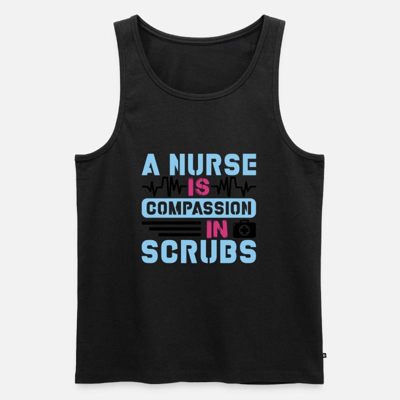Krankenschwester Barmherzigkeit - Männer Premium Bio Tank Top - undefined