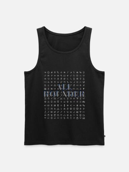 Handyman - Men's Premium Organic Tank Top - black