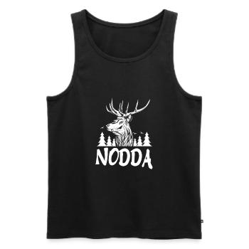 Nodda! Siegerland Siegen Wittgenstein Geschenk - Männer Premium Bio Tank Top - Schwarz - Vorne - AI Model Male 178 light (178cm)