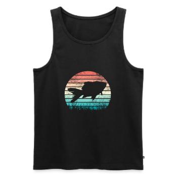 Aquarium Aquaristik Fische Zierfische Aquascaping - Männer Premium Bio Tank Top - Schwarz - Vorne - AI Model Male 178 light (178cm)