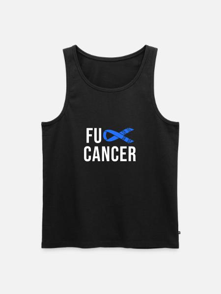 Cancer - Thyroid cancer Thyroid - Men's Premium Organic Tank Top - black