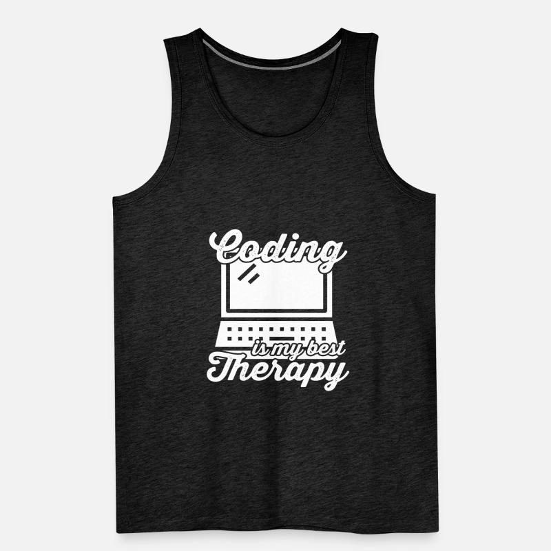 Programmierer Coding Entwickler Informatik Männer Premium Bio Tank Top