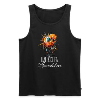 Hello Aperölchen Cocktail Summer Party Chemise - Débardeur bio Premium Homme - noir - Devant - Michal (187cm)