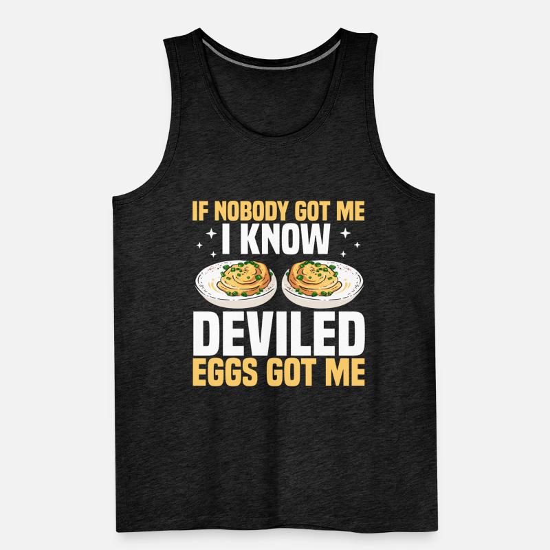 Stuffed eggs Men's Premium Organic Tank Top