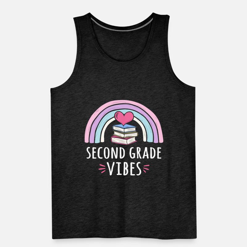 Vibrations de seconde classe Débardeur bio Premium Homme