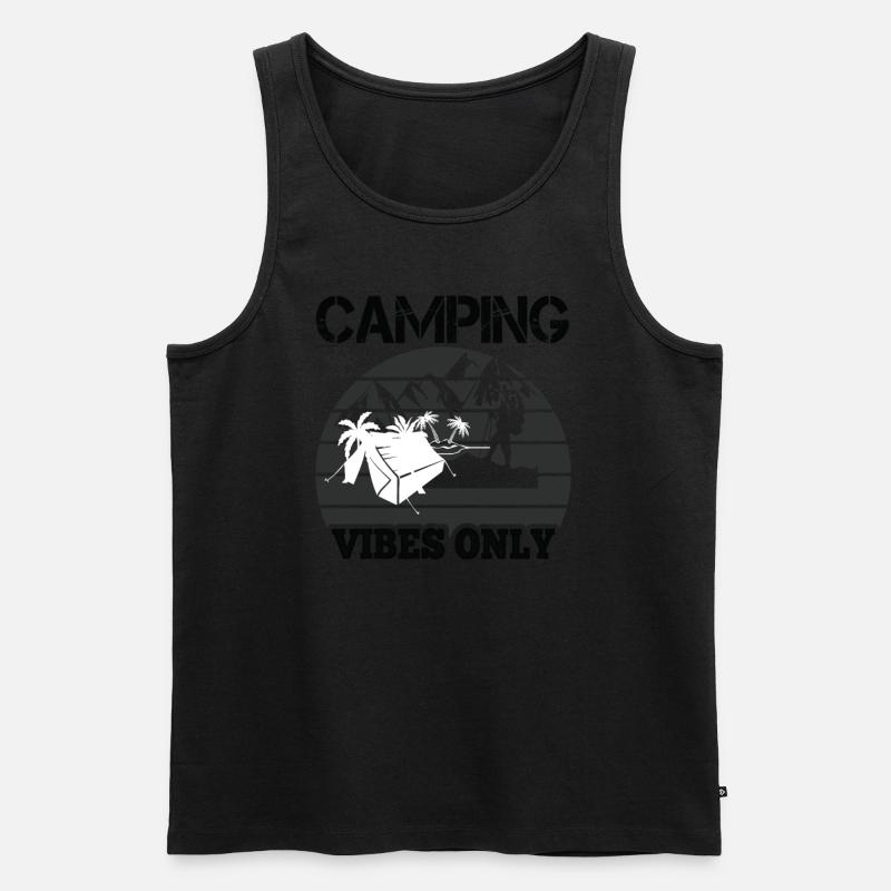 Camping Vibes - Männer Premium Bio Tank Top - undefined