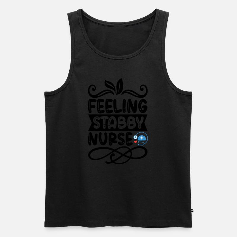 Pieksige Krankenschwester - Männer Premium Bio Tank Top - undefined