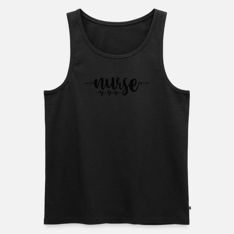Krankenschwester - Männer Premium Bio Tank Top - undefined