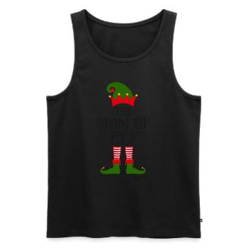 The Elven Mother - Men's Premium Organic Tank Top - black - Front - AI Model Male 178 light (178cm)