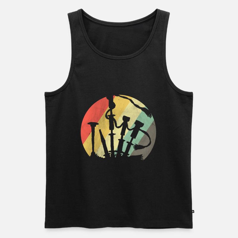 Dudelsack - Männer Premium Bio Tank Top - Schwarz