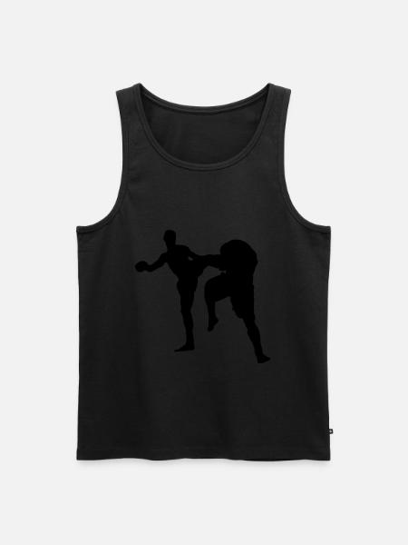 muay thai kickboxing - Men's Premium Organic Tank Top -