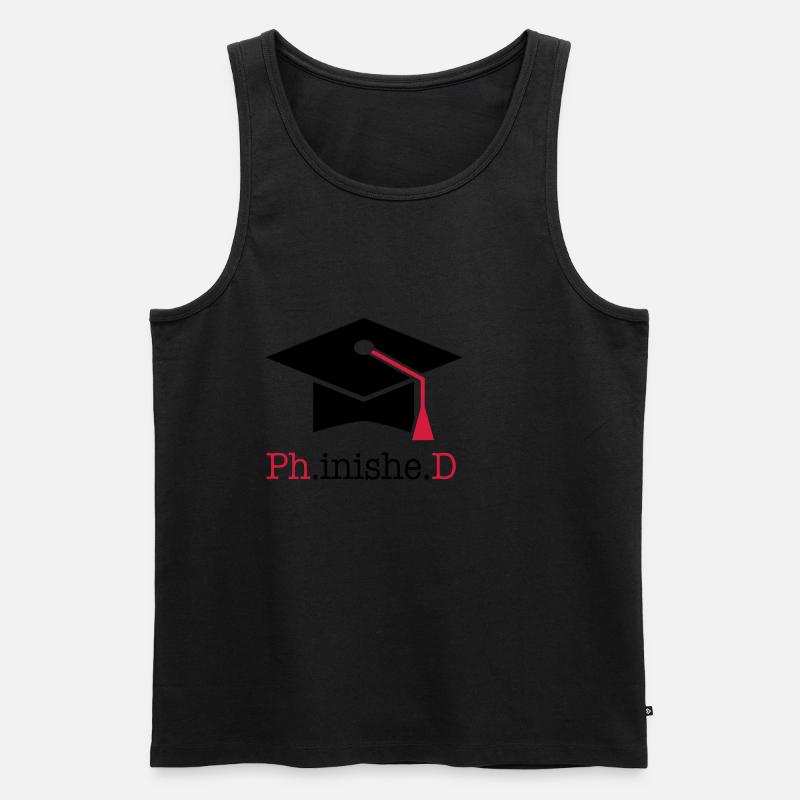Doktortitel - Männer Premium Bio Tank Top - undefined