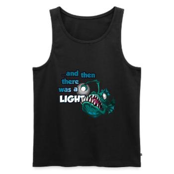 Frogfish Lantern Angler Deep Sea Dicton Comic - Débardeur bio Premium Homme - noir - Devant - Michal (187cm)