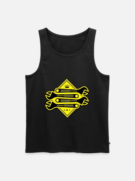 wrench - Men's Premium Organic Tank Top -