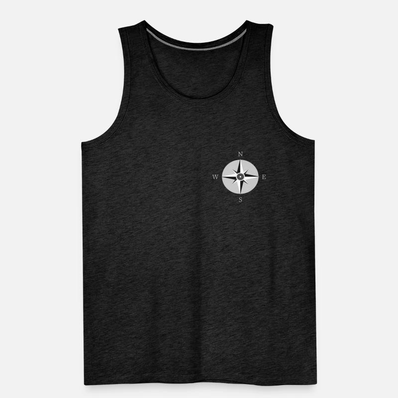 Compass Men's Premium Organic Tank Top