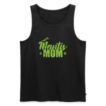 Mantis Mom - Men's Premium Organic Tank Top - black - Front - AI Model Male 178 light (178cm)