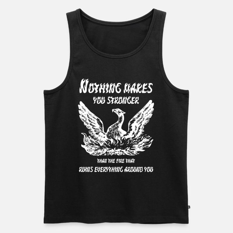 Phonix - Männer Premium Bio Tank Top - Schwarz