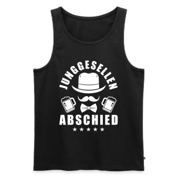 Junggesellen Abschied Lustig - Männer Premium Bio Tank Top - Schwarz - Vorne - Michal (187cm)