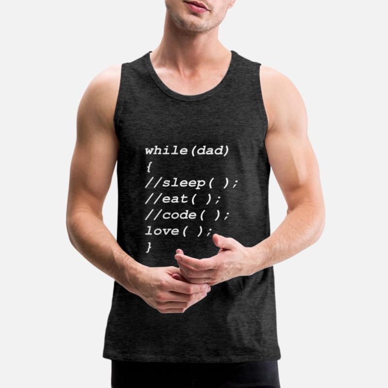 Programmierer, Computeradministrator, Programmierer, Softwareentwickler Männer Premium Bio Tank Top