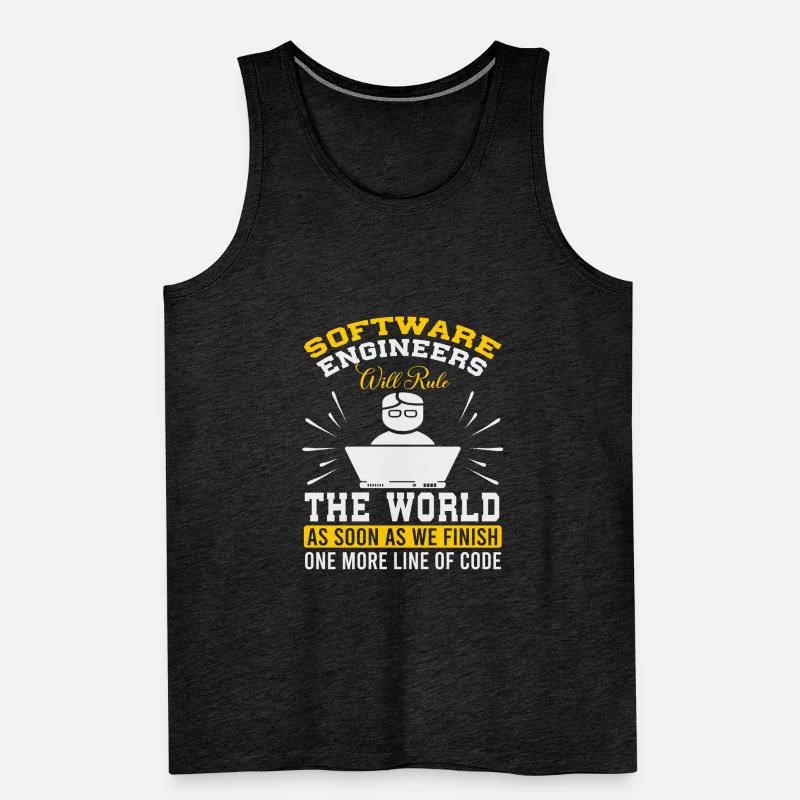 Programmierer, Computeradministrator, Programmierer, Softwareentwickler Männer Premium Bio Tank Top