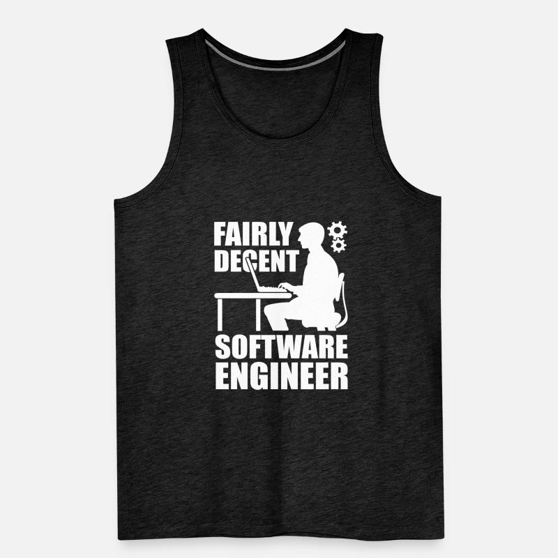 Programmierer, Computeradministrator, Programmierer, Softwareentwickler Männer Premium Bio Tank Top