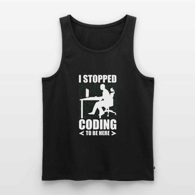 Programmierer Entwickler IT Admin Programmierer Codierung Männer Premium Bio Tank Top