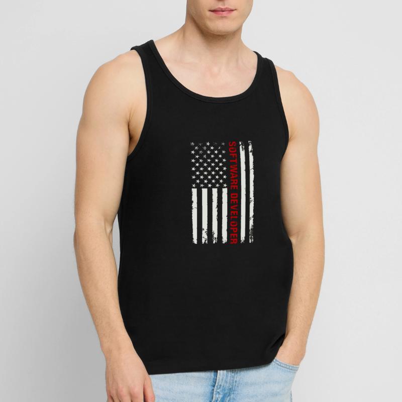 Programmierer Entwickler IT Admin Programmierer Codierung Männer Premium Bio Tank Top