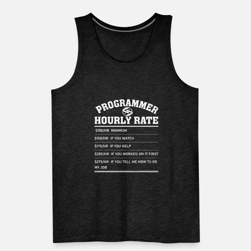 Informatik Admin Programmierer IT-Programmierer Männer Premium Bio Tank Top