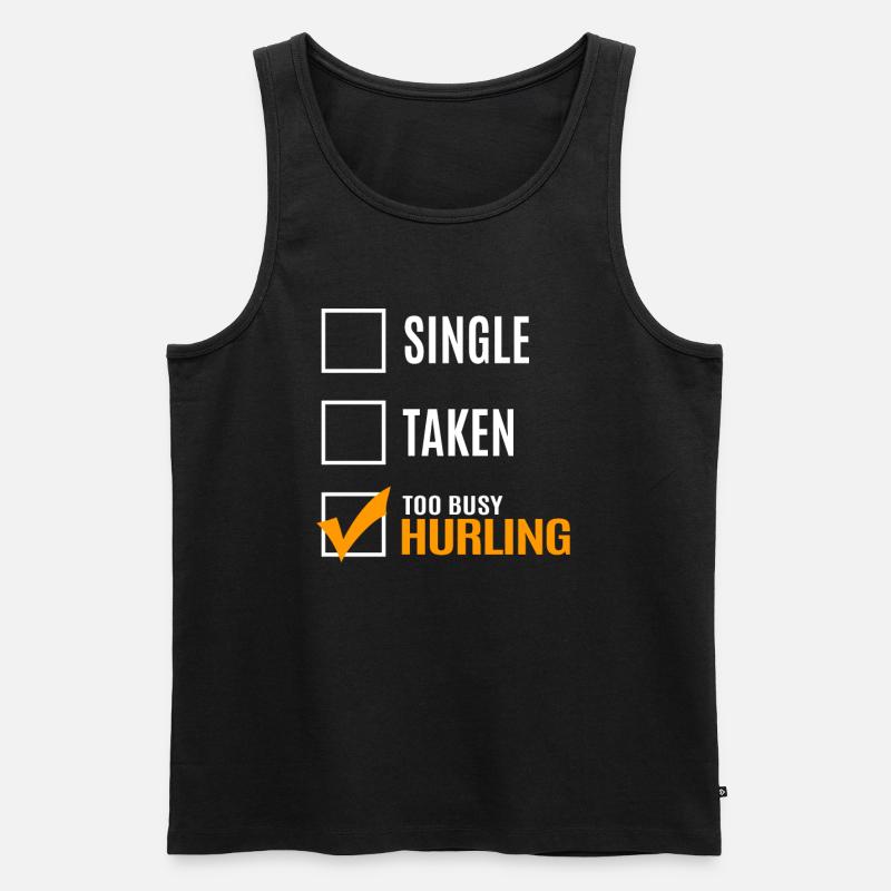 Schleudern - Männer Premium Bio Tank Top - Schwarz