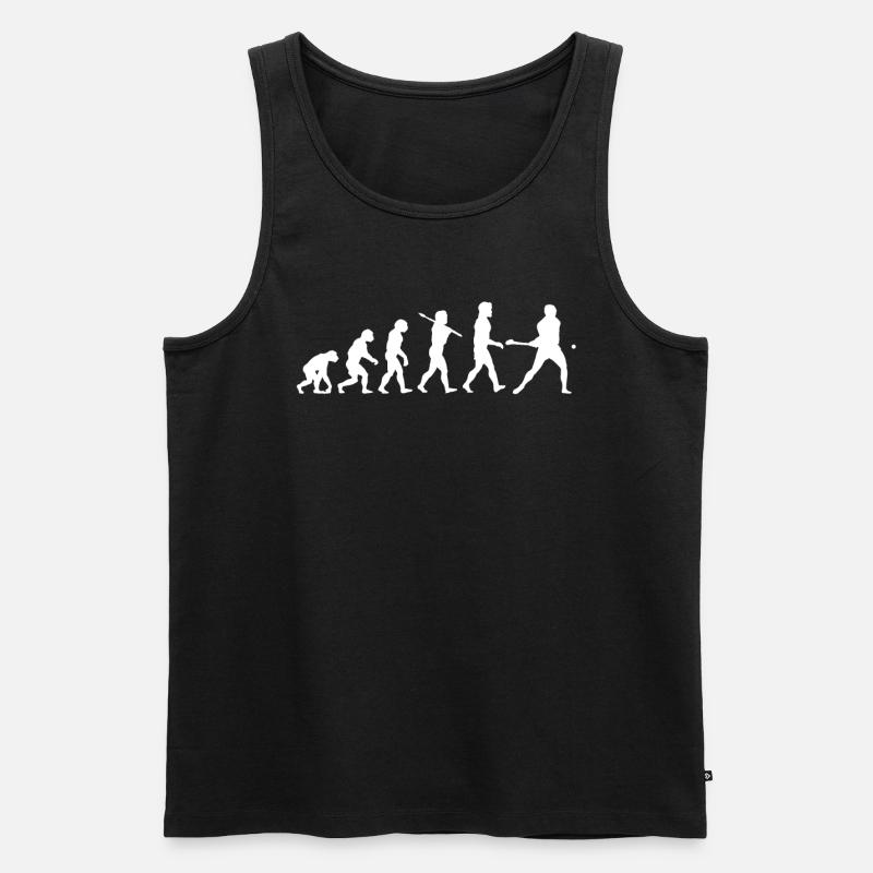 Schleudern Hurling - Männer Premium Bio Tank Top - Schwarz