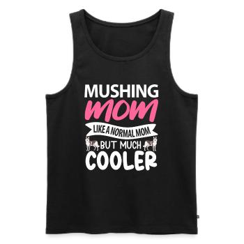 Schlittenhunderennen Schlittenhunde Geschenk - Männer Premium Bio Tank Top - Schwarz - Vorne - AI Model Male 178 light (178cm)