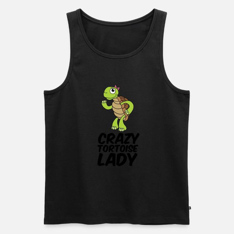Black Toad Funny Girl Gift - Men's Premium Organic Tank Top - black