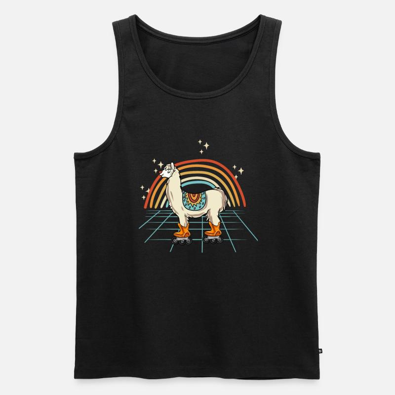 Inline Skating Inline Skating Gift - Men's Premium Organic Tank Top - black